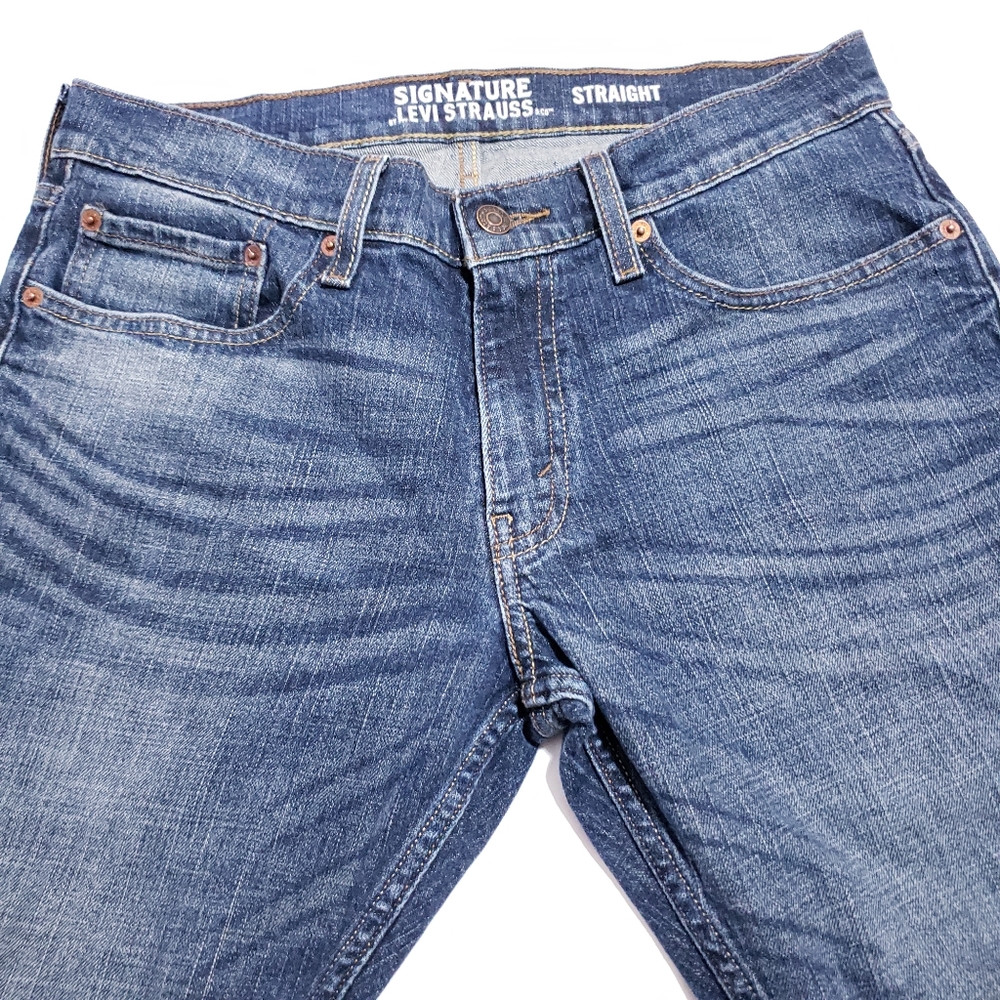 Signature by Levi's Gold Label Men's Straight Jean - Picture 4 of 7